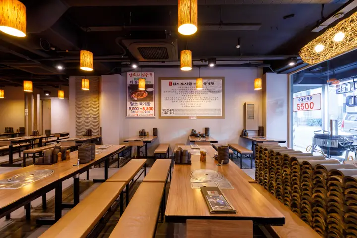 한식당 · 서울 강남구 매장 인테리어 사진